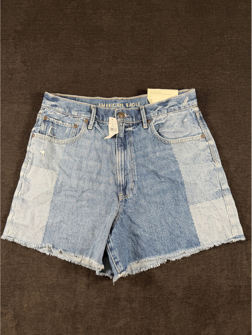 American Eagle Highest Rise 90s Boyfriend Denim Shorts US 12